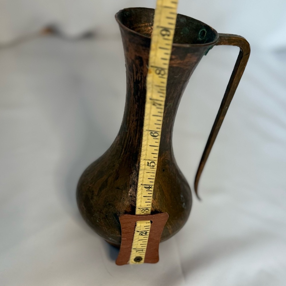 Vintage Copper Pitcher - Picture 7 of 9